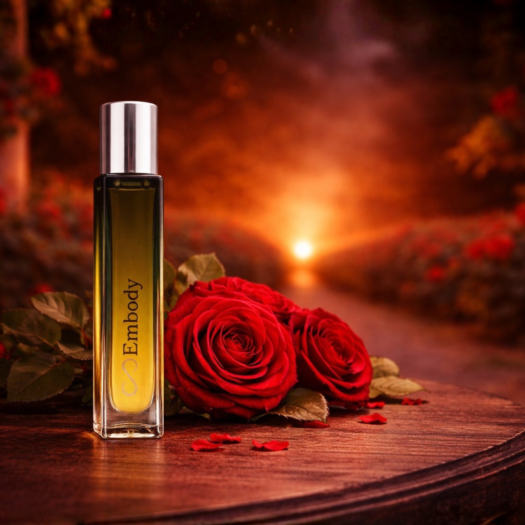Ella Vatoür EMBODY essential oil blend — uplifting scent blend for confidence and arrival