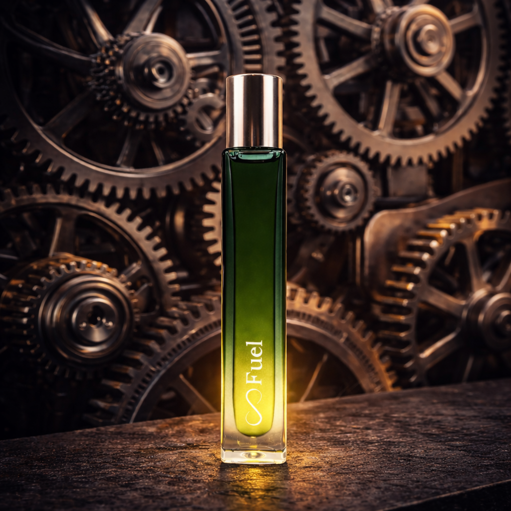 Ella Vatoür FUEL essential oil blend — energizing scent blend for focus and momentum