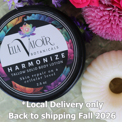 HARMONIZE Solid Tallow Body Lotion UNSCENTED