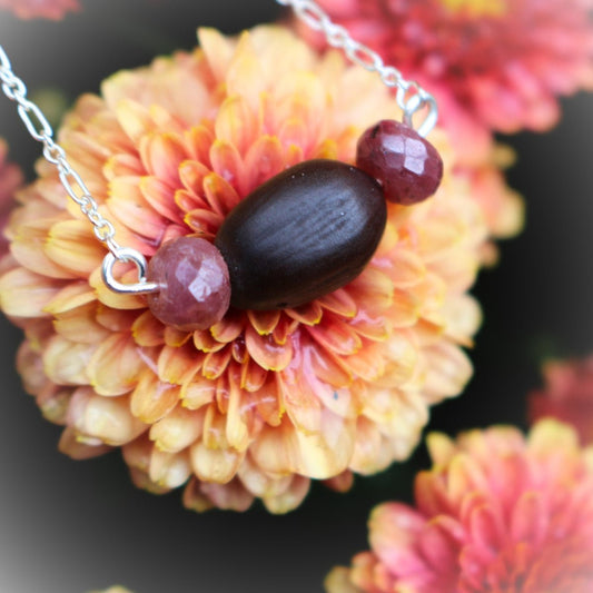 Blüm Ruby + Lotus Seed Talisman: An Emblem to Hold Your Passion & Fire while you work harder than ever to achieve your dreams - Ella Vatour