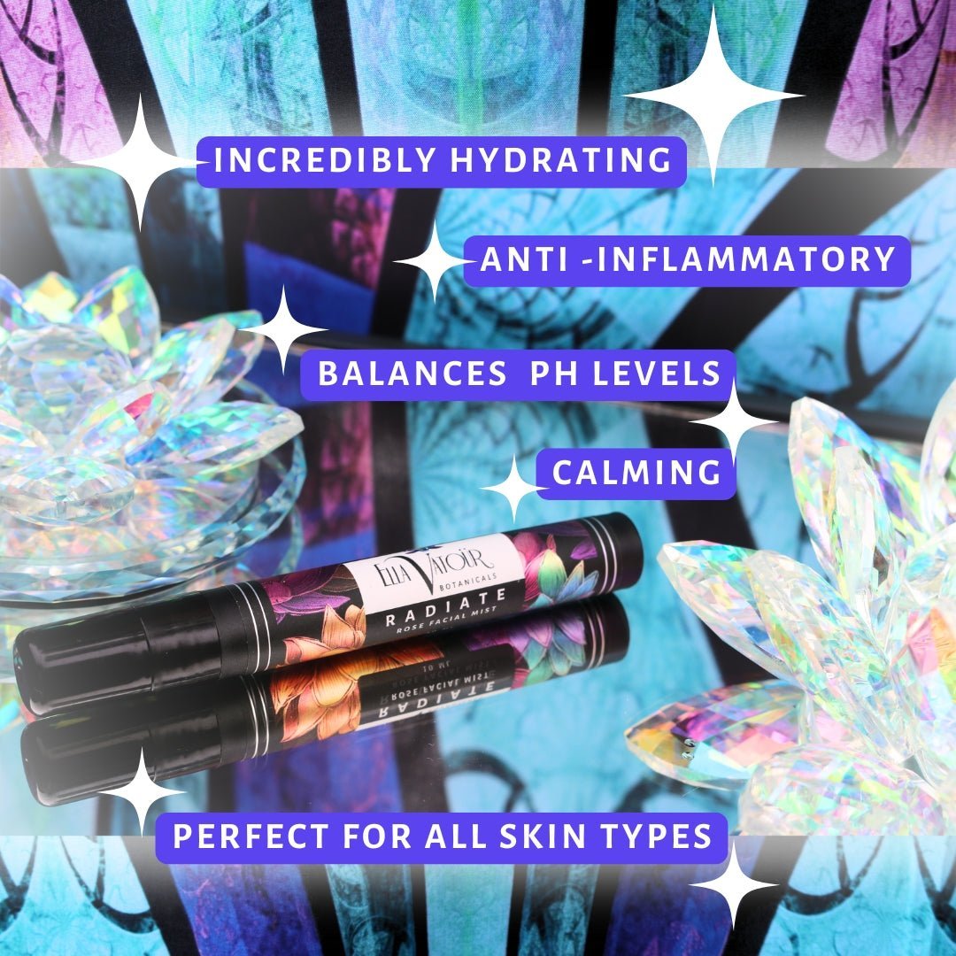 RADIATE Rose Facial Mist - Ella Vatour