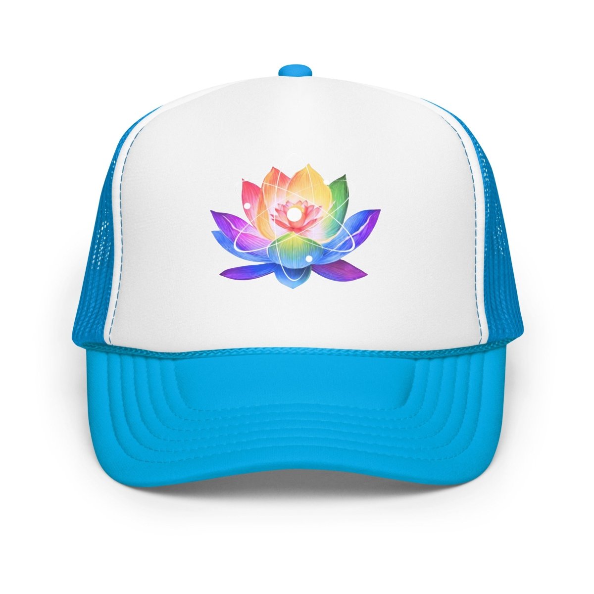 Signature Lotus + Molecule Foam Trucker Hat by Ella Vatoür - Ella Vatour