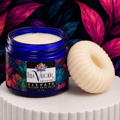The Ancestral Skin Duo | Tallow Face + Body Moisturizer Set - Ella Vatour